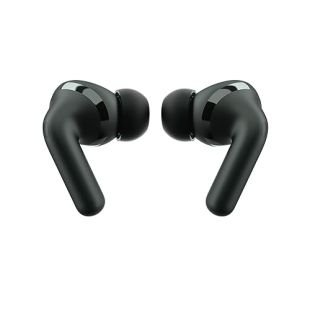 Motorola, Cuffie Moto Buds+ con Sound by Bose, due driver dinamici e suono di risoluzione ottimale, Dolby Head Tracking e Dolby Atmos, cancellazione attiva del rumore dinamico, nero